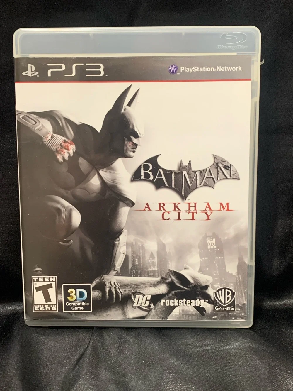 BATMAN Arkham City PS3 Video Game DC Rated T EUC